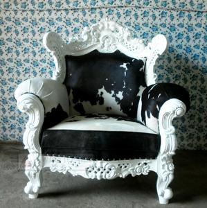 Showcoco — meuble en cuir véritable acajou, mobilier classique indonésien - Product Image 2