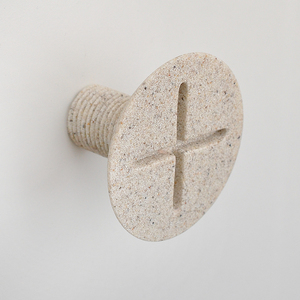 Crochet mural de forme circulaire en Poly, grand format, 1 pièce - Product Image 6