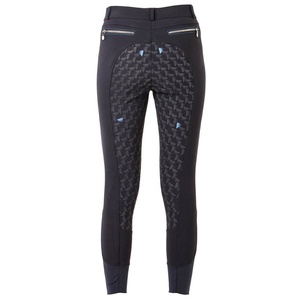 FANCY ZIPPER 93% NYLON 7% SPANDEX silicona BUM ropa de equitación RIJBROEK - Product Image 1