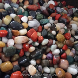 Galets de rivière lisses et polis de qualité supérieure, finition plate, lavés à l'eau, en mélange de couleurs, pour l'exportation - Product Image 2
