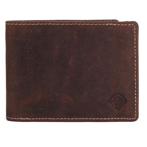 <b>Indian</b> Manufactured Vintage Genuine Leather Mens Wallet with Card Holder Coin Pocket and Cash Compartment Available For Sale - Product Image 1