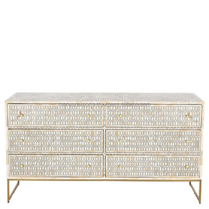 ลิ้นชักไม้แบบฝังกระดูกทำจากไม้ดีไซน์เรียบง่ายเหล็กสำหรับห้องรับประทานอาหารบ้านสำนักงานห้องนั่งเล่นโรงแรมทางเข้าห้องครัวจากโรงงานโดยตรง - Product Image 2