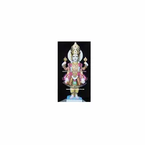 Swami Narayan 흰색 Makrana 대리석 아름다운 동상