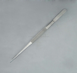 Pinzas enormes reutilizables de acero inoxidable, pinzas para el pulgar, pinzas dentadas rectas para disección de habitaciones médicas - Product Image 5