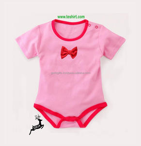 indian supplier tirupur organic cotton short sleeve baby romper baby clothes baby wear organic bamboo supima cotton romper india - Product Image 4