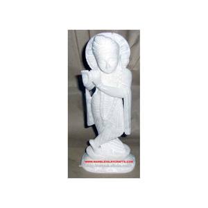 Estatua de Krishna de mármol italiano, estatua - Product Image 1
