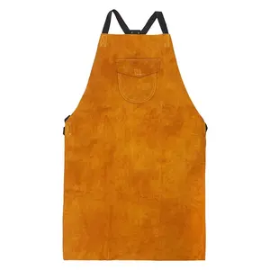 Delantal de Protección de Cuero para Soldadura para Hombre, Seguridad - Product Image 1