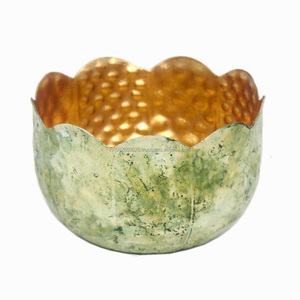 เชิงเทียนเหล็กสำหรับวางเทียนทีไลท์ตกแต่งกลางแจ้งสำหรับเทศกาลคริสต์มาสเชิงเทียนชาแบบเจาะรู - Product Image 1