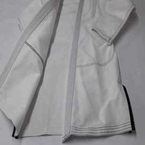 Vente en gros 100% coton 450gsm perle armure BJJ Kimono personnalisé blanc brésilien Jiu Jitsu GIs Rash Guard MMA vêtements d'arts martiaux - Product Image 6