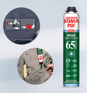 SOMAFIX 850 ML MEGA PLUS Mousse Polyuréthane pour Pistolet (Utilisation Hivernale) - Product Image 5