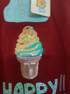 Original de la marca etiquetas chicas Pastel 100% algodón camiseta niños lisa de manga corta Tops edades 2-12 años Bangladesh mucho Stock - Product Image 2