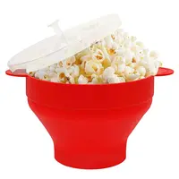 Original Microwave Silikon Popcorn Popper BPA Frei Faltbare Heißer Luft Mikrowellen Popcorn Maker Schüssel Verwendung In Mikrowelle