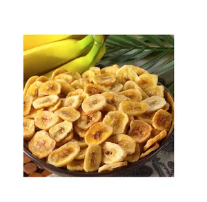 Organic banana snack dried banana fruit in vietnam