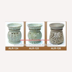 Soapstone Handmade Aroma Oil Burner - Product Image 1