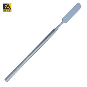 Espátula de mezcla de acero inoxidable, satinado de un solo extremo/pulido brillante - Product Image 1