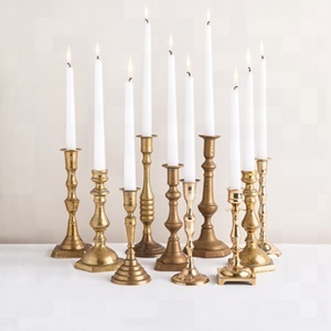 Juegos de muchos portavelas de latón de Brassworld India - Product Image 2