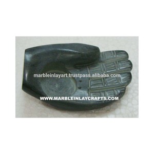 Soapstone มือรูปร่างตกแต่งบ้านเทียนยืน - Product Image 1