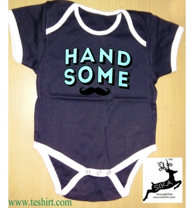 Wholesale Organic Bamboo Cotton Blank Baby Romper Custom <b>Print</b> Infant Jumpsuit OEM ODM Supplier India - Product Image 4