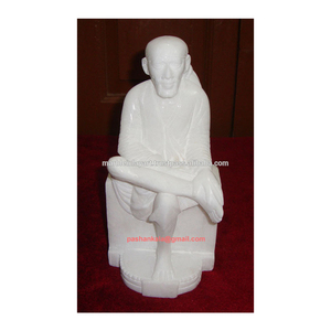 รูปปั้นไซบาบาหินอ่อนอิตาลี - Product Image 1