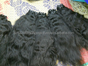 Trame de génie vente en gros distributeurs de tissage de cheveux de vison vierges crus grade 9a tressage au crochet cuticule aligné Extensions de cheveux - Product Image 3