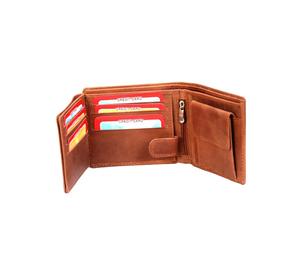 กระเป๋าสตางค์ผู้ชายหนังฟอกฝาด - Product Image 2