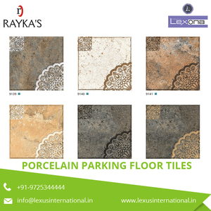 Les carrelages de sol extérieurs en porcelaine de haute qualité carreaux de parking durables design moderne taille 400x400mm fournisseur direct - Product Image 4