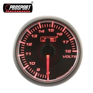 Tùy chỉnh 45 mét Đen Analog Volt cho Auto Meter với hổ phách LED hiển thị phổ 12V cho xe ô tô xe tải NISSAN-Điều kiện Mới - Product Image 1