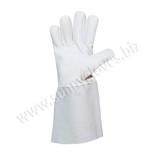 Gant de soudage Argon Kaynak Eldivenleri Tig en cuir de chèvre durable anti-dérapant - Product Image 6