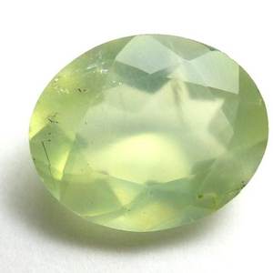 10mm 12mm 14mm pierre prehnite naturelle à facettes ovale calibré fournisseur de pierres précieuses en vrac prix usine boutique en ligne maintenant fabricant - Product Image 1