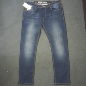 Originale di Marca Etichette Bangladeshi Nuovo Magazzino Lotto degli uomini <span class=keywords><strong>Jeans</strong></span> <span class=keywords><strong>Skinny</strong></span> Slim Fit Casual <span class=keywords><strong>Super</strong></span> Stretch Denim Pantaloni Dritti Pantaloni - Product Image 1