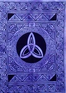 Tela de Altar para colgar en la pared, póster de Triquetra de pentagrama, tapiz pequeño de algodón, mantel hecho a mano de 40x30 por consignadores indios - Product Image 4