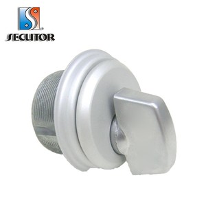 Cilindro de mortaja para puerta de escaparate, Pulgar de zinc apto para Adams Rite - Product Image 2