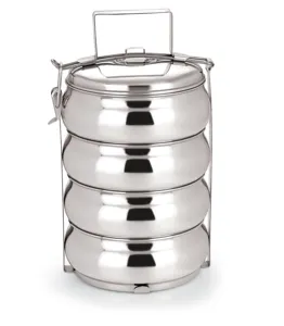 Belly Shape Stainless Steel Food Carrier Manufacturer & Supplier In India