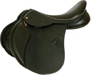 English Dressage Jumping Saddle <b>Close</b> Contact Balanced Seat All Purpose Dressage Jumping Saddle for Riding and Training - Product Image 2