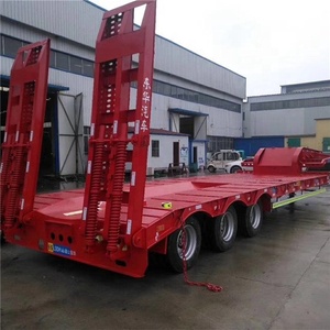 ขายรถกึ่งพ่วงแบบ Flatbed,3เพลา40FT สำหรับงานหนัก - Product Image 2