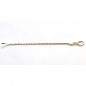 Sonido uterino Galabin maleable con un eje graduado Cm y un acabado plateado 320mm 32cm Ginecología de alta calidad Pakistán - Product Image 4