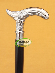 Bastón de madera de Estilo Vintage tallado a mano de calidad maravillosa y bastón para caminar con mango en T punta de goma para senderismo - Product Image 2