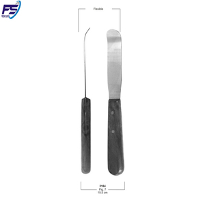 Espátulas de acero inoxidable, Instrumentos dentales flexibles de tamaño 19,5 cm, la mejor oferta - Product Image 4