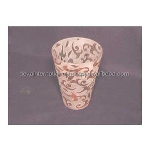 GLASS VOTIVE STYLES DESIGN <b>TEA</b> <b>LIGHT</b> HOLDER HANDMADE METAL <b>CANDLE</b> STAND - Product Image 3