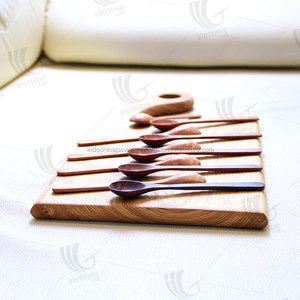 Cuchara de madera orgánica, minicuchara de madera - Product Image 4