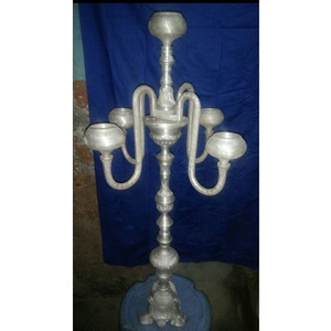 silver candelabra for events - Product Image 1