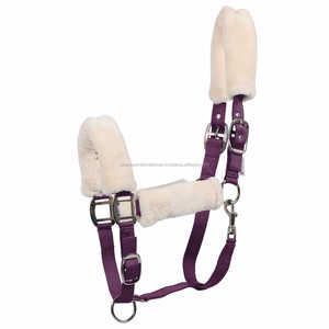 Shemax 2023 Top qualité vente chaude personnalisé en gros doux rembourré moelleux tête collier/licou-cheval - Product Image 1