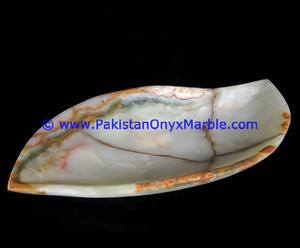 Assiette à fruits en onyx unique, motif solide gravé, bol de service pour la maison - Product Image 5