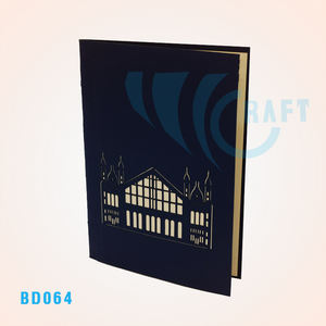Viet-CRAFT การ์ดป๊อปอัพบริดจ์3D ลอนดอนการ์ดอวยพร3D คริสต์มาสยอดนิยม - Product Image 3