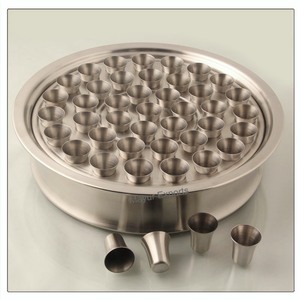 Bandeja de Servicio de Acero Inoxidable para Comunión Calidad Premium Mayur Exports Modelo 9230 - Product Image 3