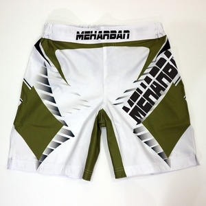 กางเกงขาสั้น MMA ของผู้ชายพิมพ์ลายซับลิเมชันตามสั่ง - Product Image 3