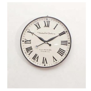 <b>DECORATIVE</b> <b>WALL</b> <b>CLOCK</b> / <b>WALL</b> <b>CLOCK</b> HOME <b>DECORATION</b> / METAL <b>WALL</b> <b>CLOCK</b> - Product Image 1
