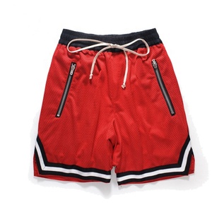 Pantalones cortos de baloncesto para jóvenes de talla XXS personalizados con logotipo de secado rápido, camisetas de uniformes para niños, bolsillo con cremallera, ropa deportiva impresa por sublimación Plus - Product Image 1