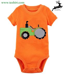 Bébé coton barboteuses nouveau design promotionnel mots impression bébé barboteuse mignon bébé vêtements tirupur naturel teint bambou onesie vente - Product Image 3