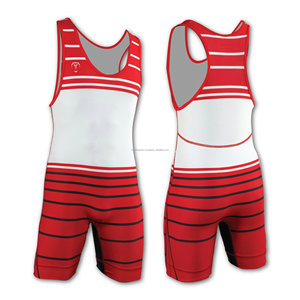 Lutte Jaune Singlet pour Adulte - Product Image 2